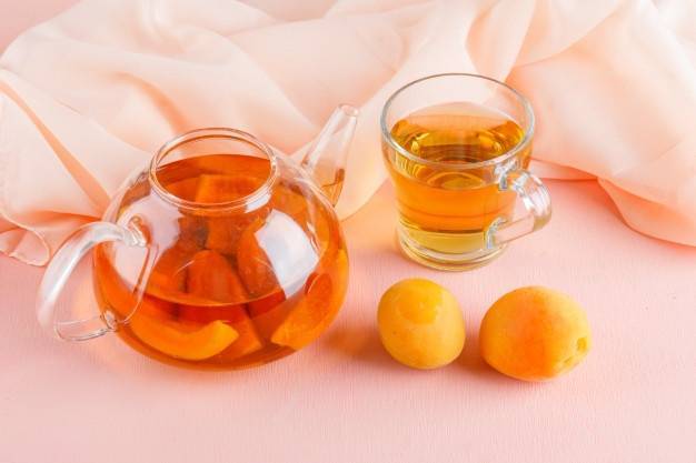 Вишневый и абрикосовый чай – как сделать настоящий чай из фруктовых листьев : отзыв