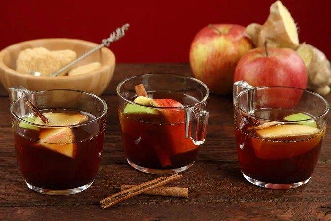 Яблочный чай и его свойства, рецепты приготовления