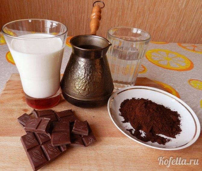 Рецепт кофе с шоколадом, варианты с сиропом и мороженным, видео
