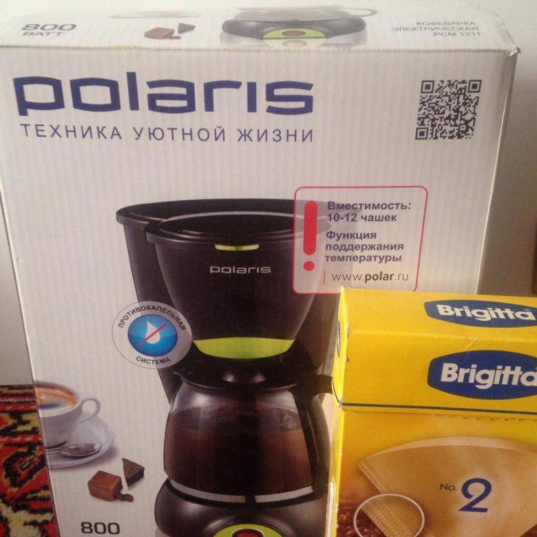 Кофеварки polaris (поларис) - ассортимент капельных, рожковых, капсульных моделей