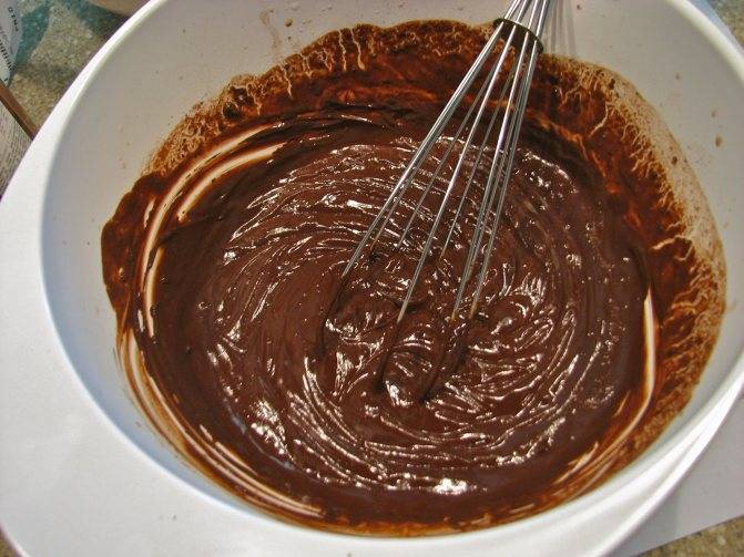 Шоколадная глазурь, которая застывает как шоколад