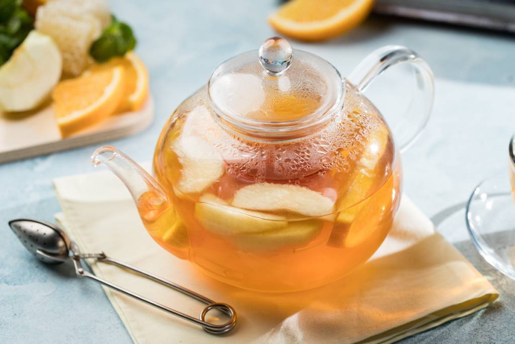 Согревающий апельсиновый чай в домашних условиях