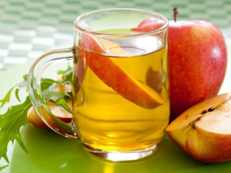 Яблочный чай + чай из сушёных яблок на зиму