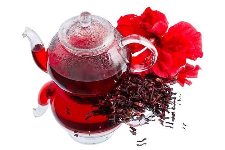 Холодный и горячий чай каркаде - польза при давлении, правила приготовления и противопоказания