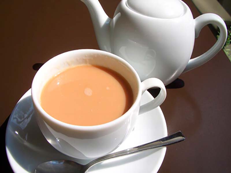 Чай с молоком для повышения лактации