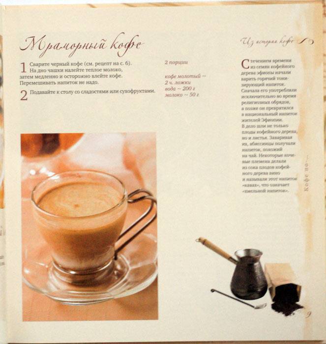 Рецепт кофе с сиропом