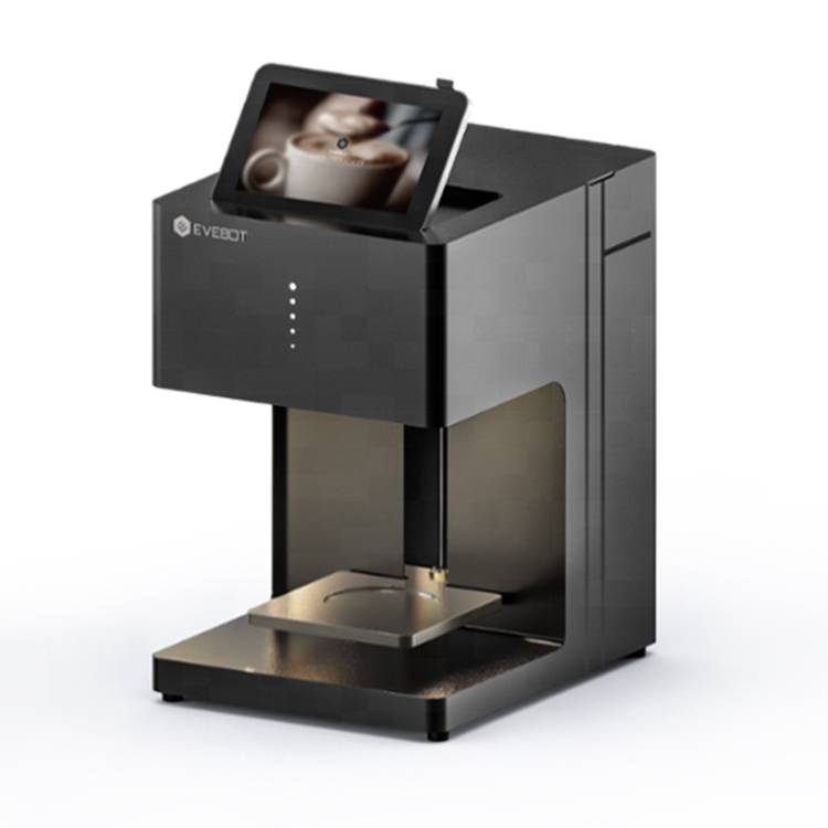 Как работает принтер для печати на кофе