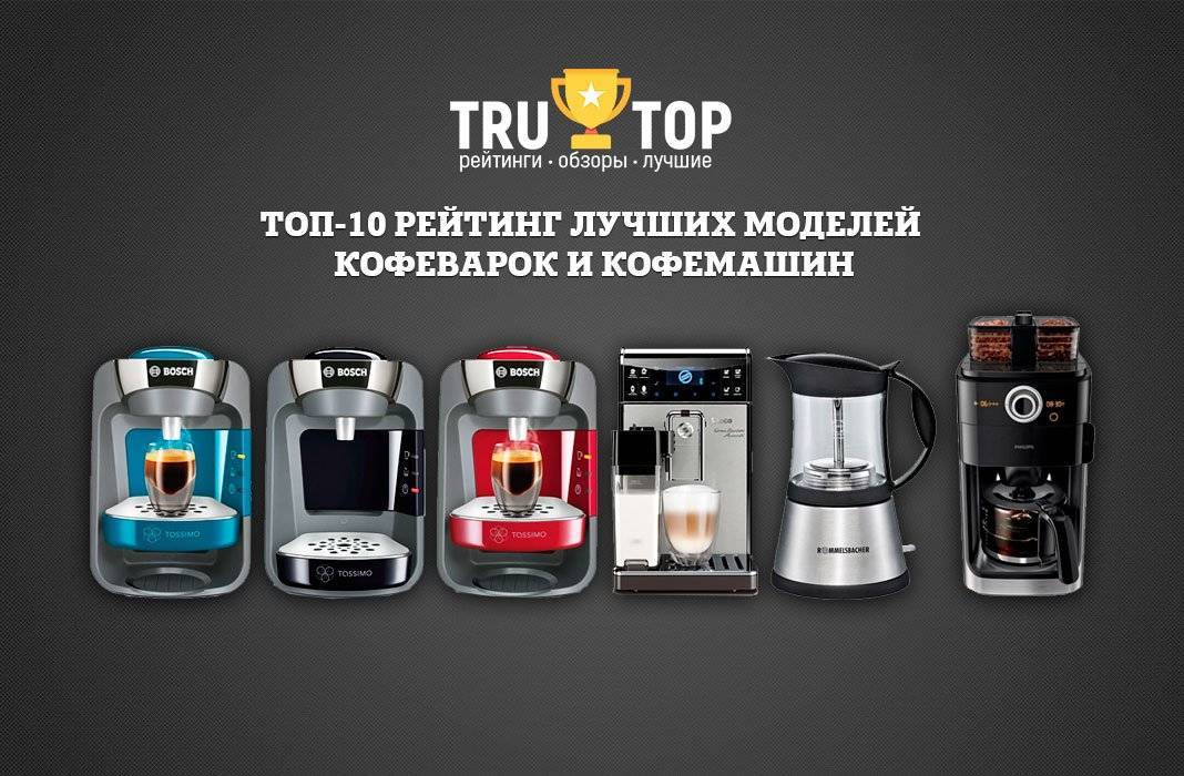 Лучшие кофеварки, топ-10 рейтинг хороших кофеварок