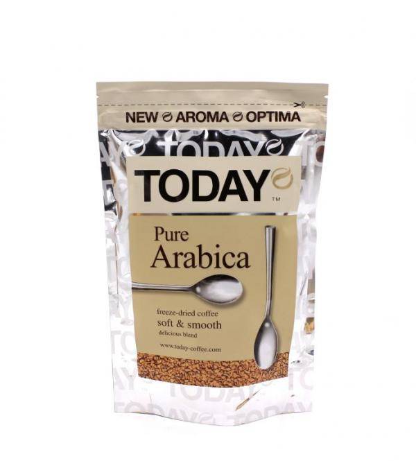 Кофе today pure arabica: отзывы о бренде тудей арабика, ассортимент