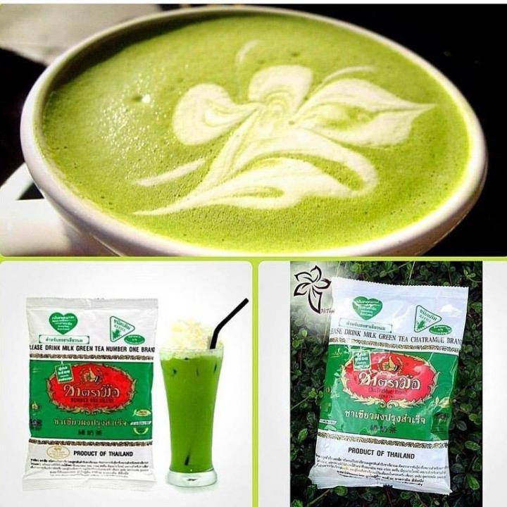 Чай зеленый siam tea factory: тайский молочный изумрудный зеленый чай