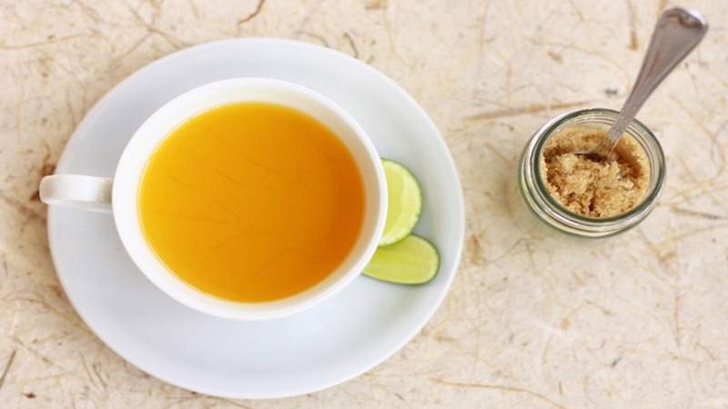 Чай с куркумой - рецепт, польза, как приготовить