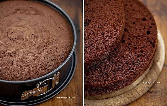 Шоколадный бисквит — 7 рецептов приготовления