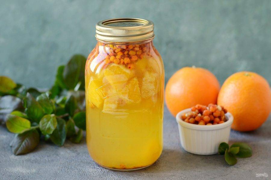 Компот из апельсинов – 13 рецептов