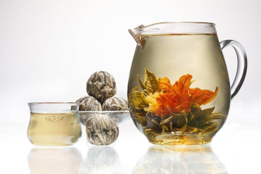Связанный чай — распускающийся цветок: как заваривать, полезные свойства, как заварить чай цветок.
